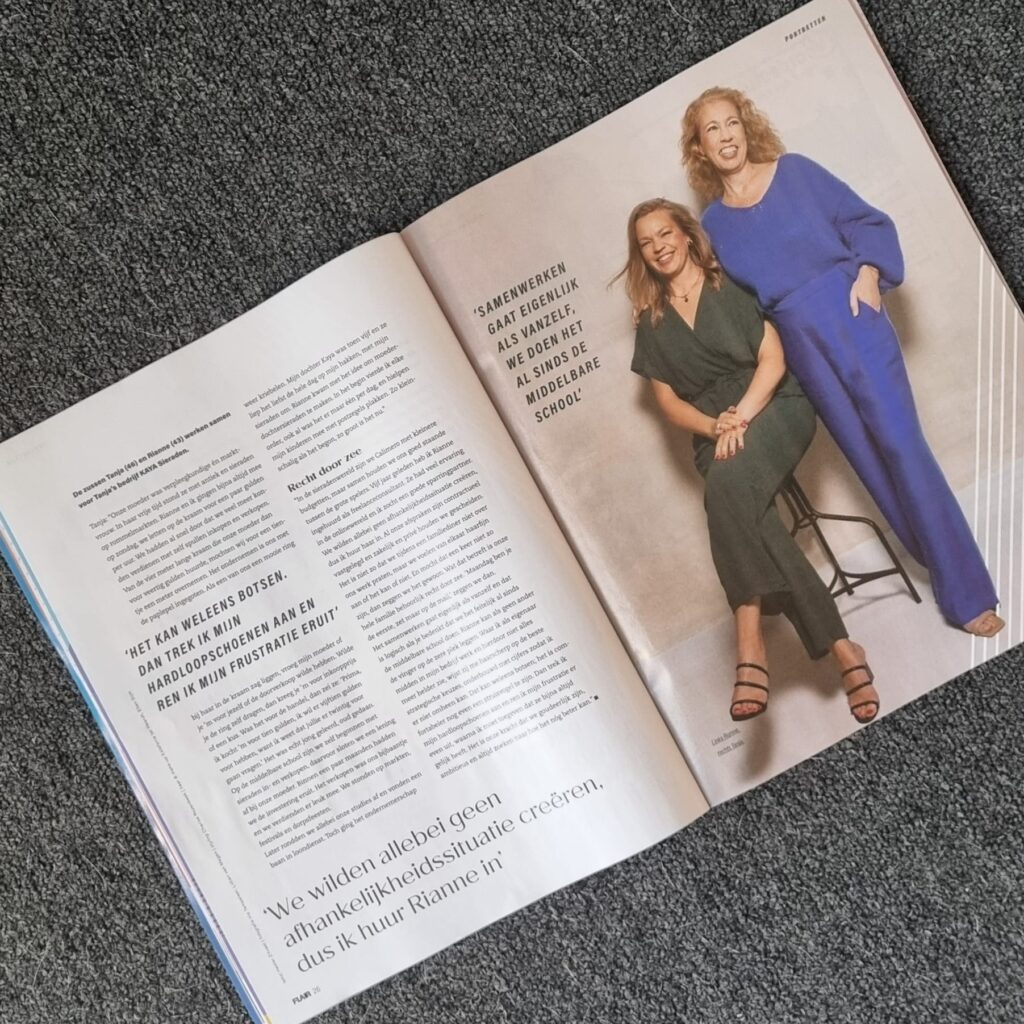 Flair-artikel-2023-11 Online Tigers Rianne en KAYA Sieraden Tanja